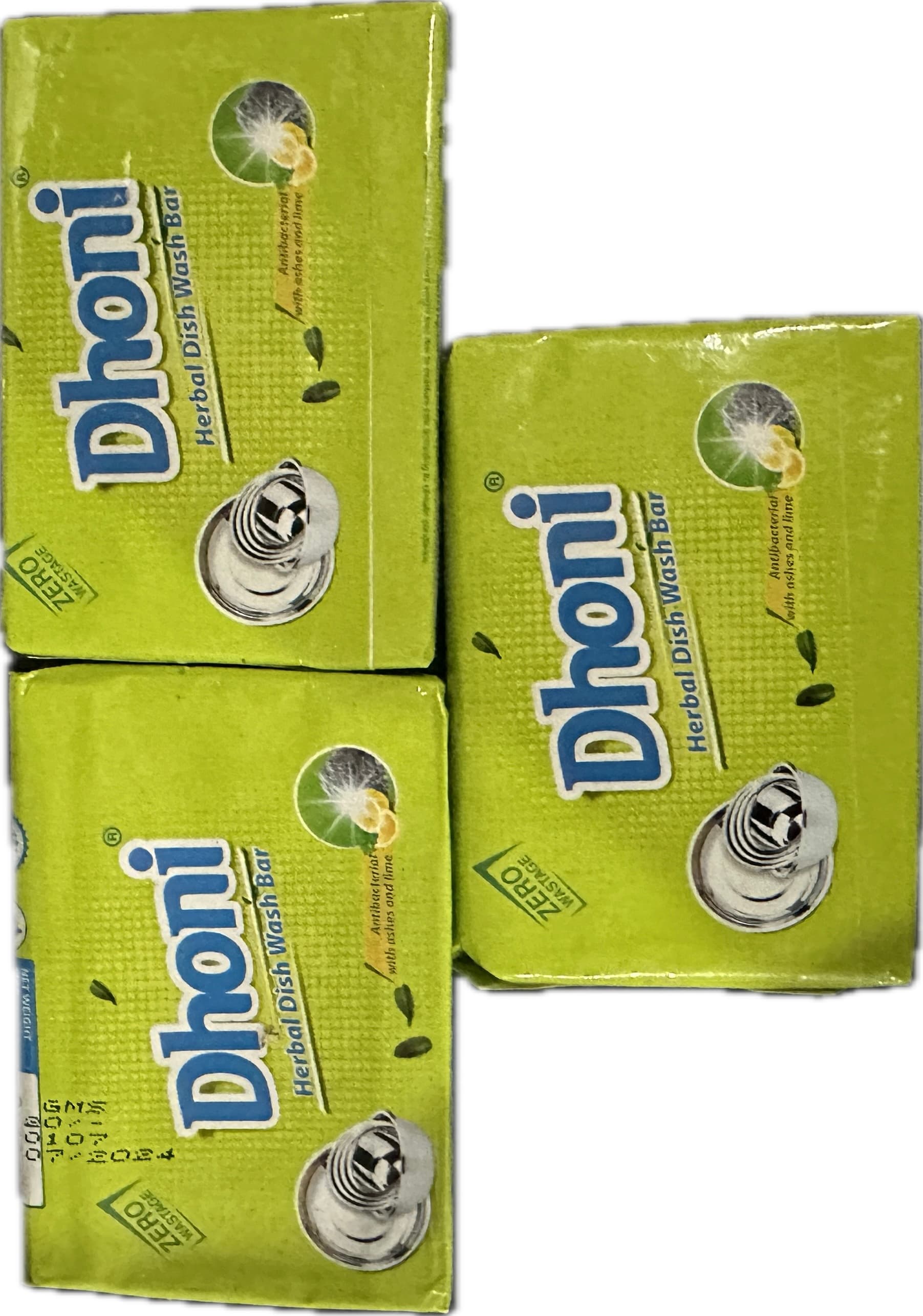 Dhoni Dishwashing soap 3x150Gm
